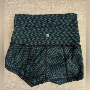 Lululemon high rise shorts
